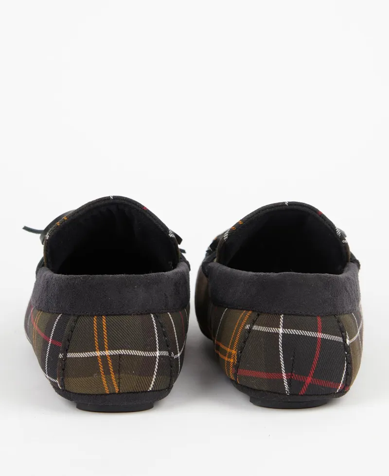 Barbour Kurila Mens Slipper in Classic Tartan